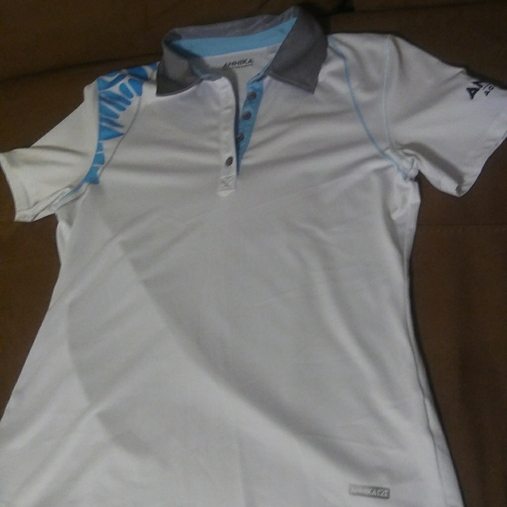 Annika Cutter & Buck Golf Shirt NWOT Small